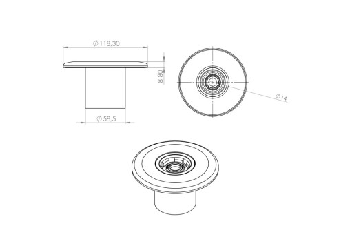 Lineer Nozzle for Prefabricated Pools (Gluing)