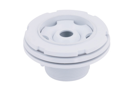 Side feeding nozzle with lineer ball that can be squezeed